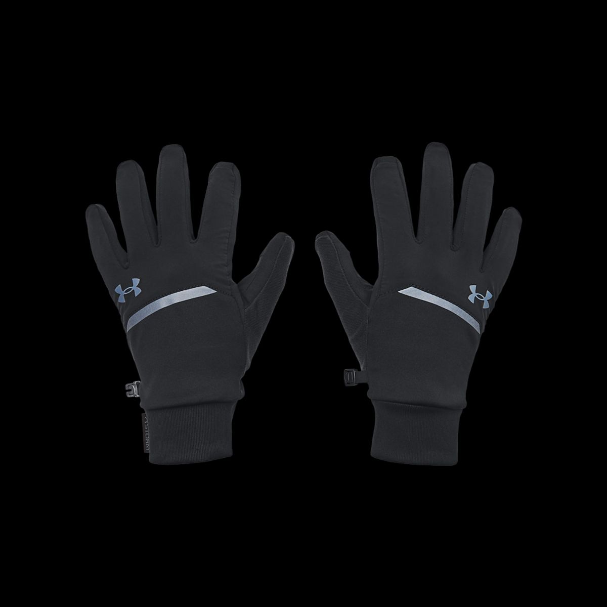 Under Armour Handsker - Storm Fleece Run Gloves - Black M