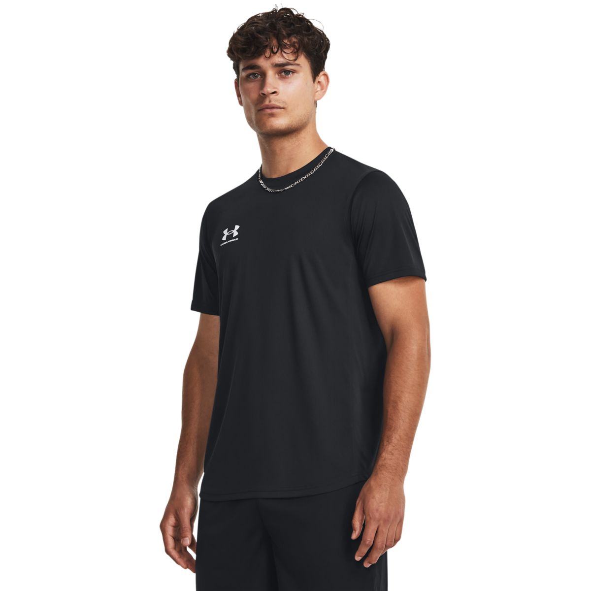 Under Armour Mænd - Challenger Train Short Sleeve - Black S