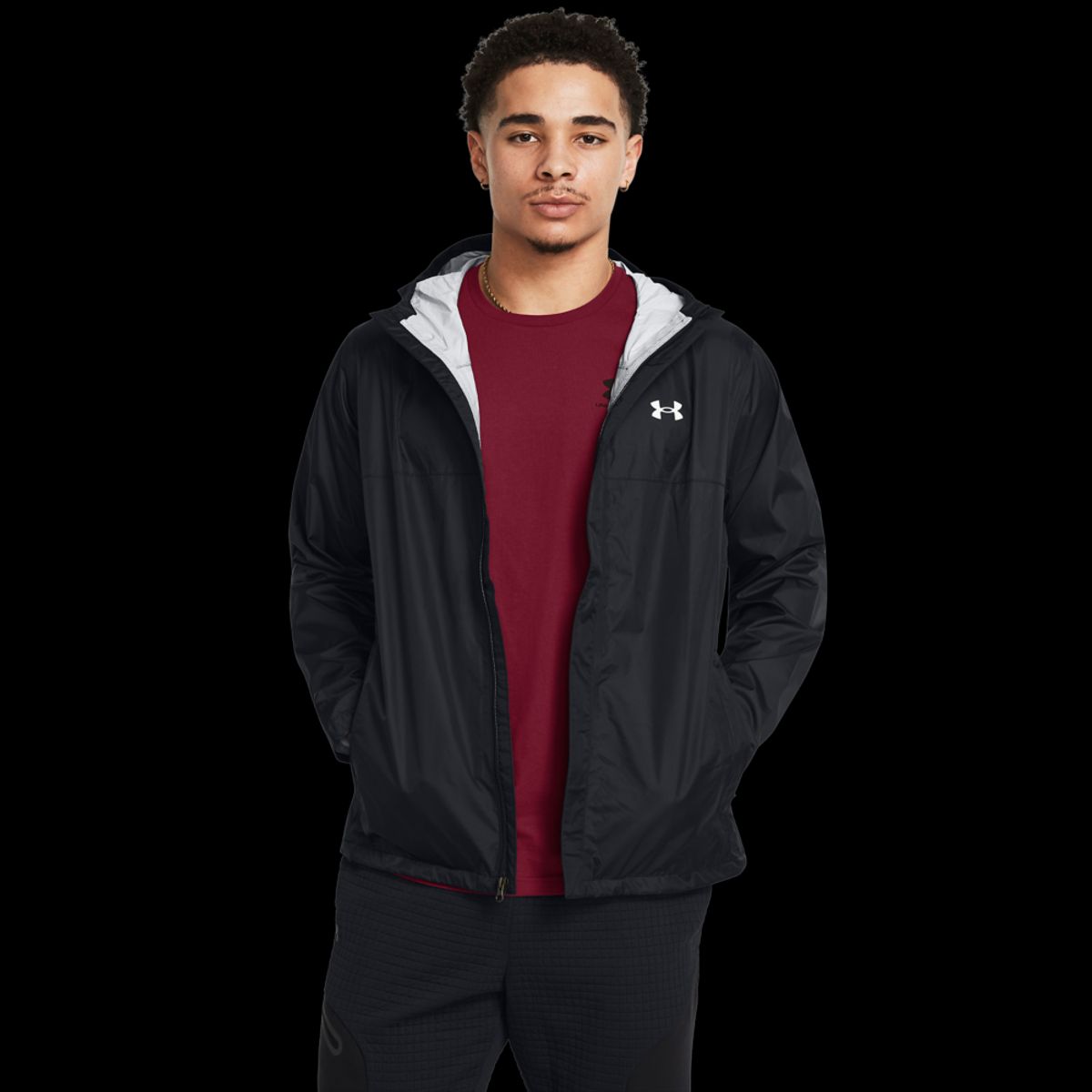 Under Armour Mænds - Cloudstrike Jacket - Black L