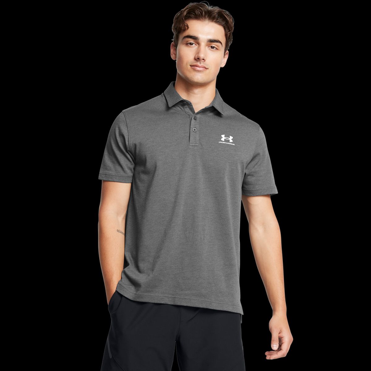 Under Armour Mænds - Icon Polo - Castlerock L