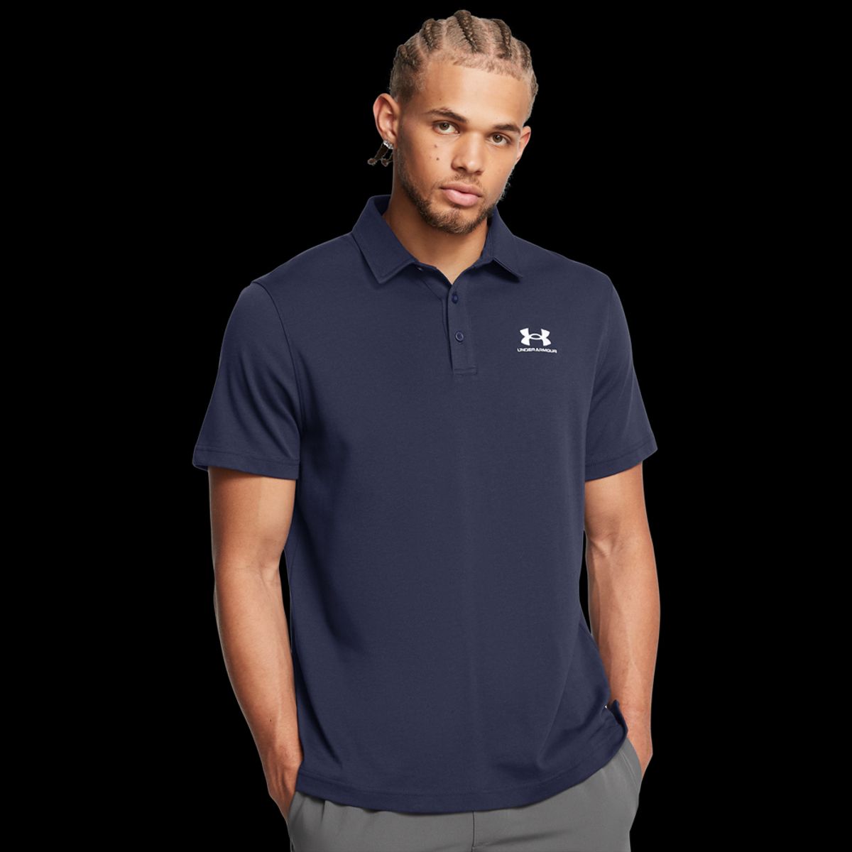 Under Armour Mænds - Icon Polo - Midnight Navy L