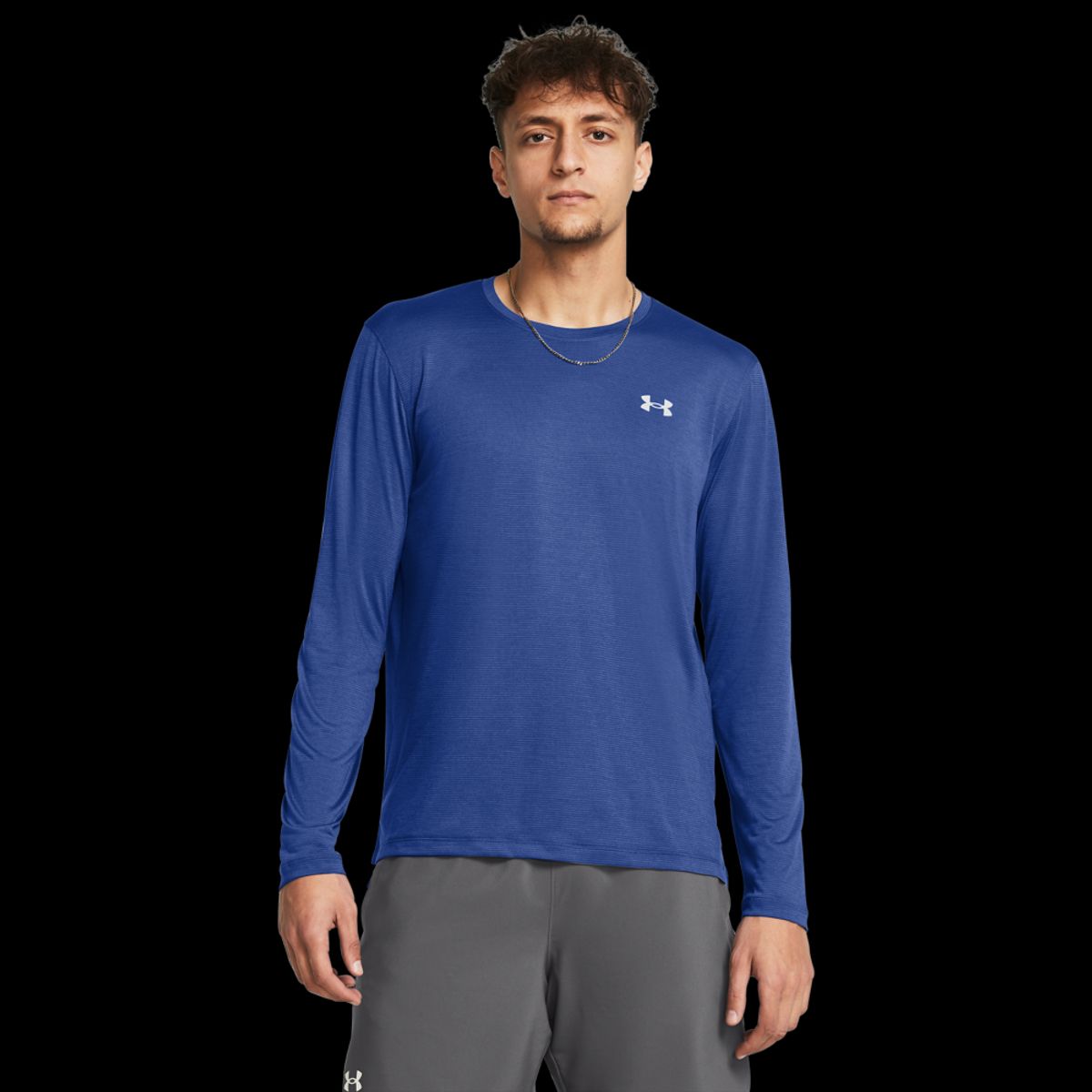 Under Armour Mænds - Launch Longsleeve - Tech Blue S