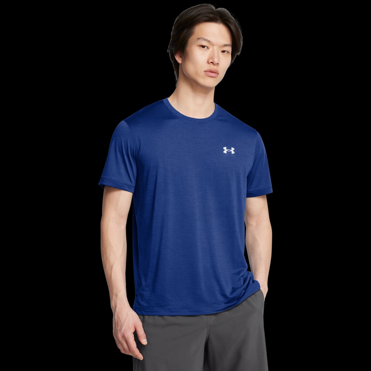 Under Armour Mænds - Launch Shortsleeve - Tech Blue L