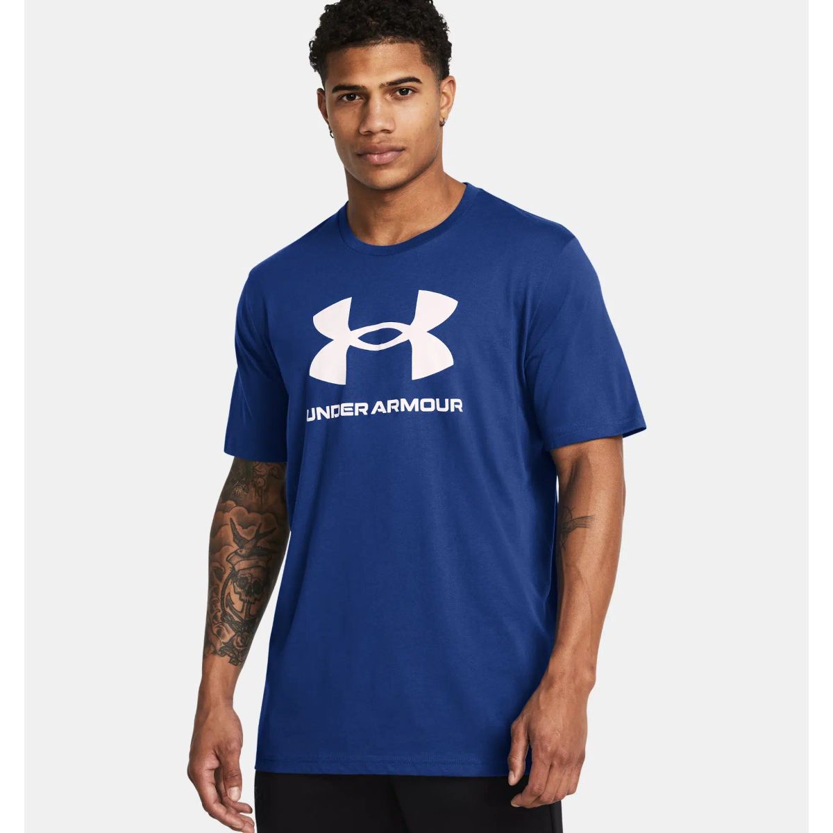 Under Armour Mænds - Sportstyle Shortsleeve - Tech Blue 3XL