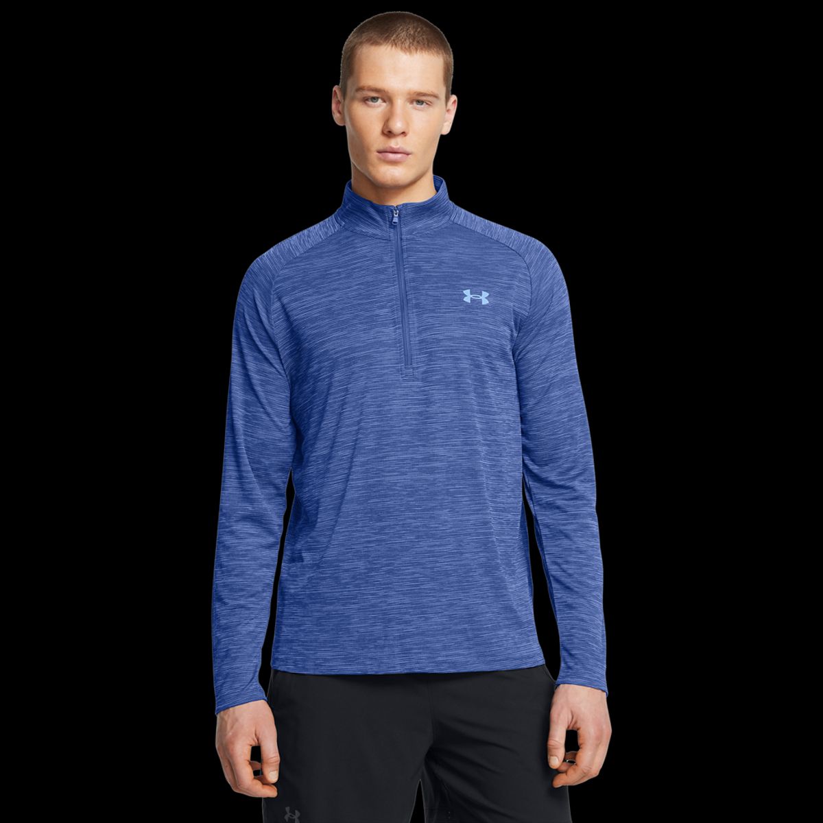 Under Armour Mænds - Tech Textured 1/2 Zip - Tech Blue 3XL