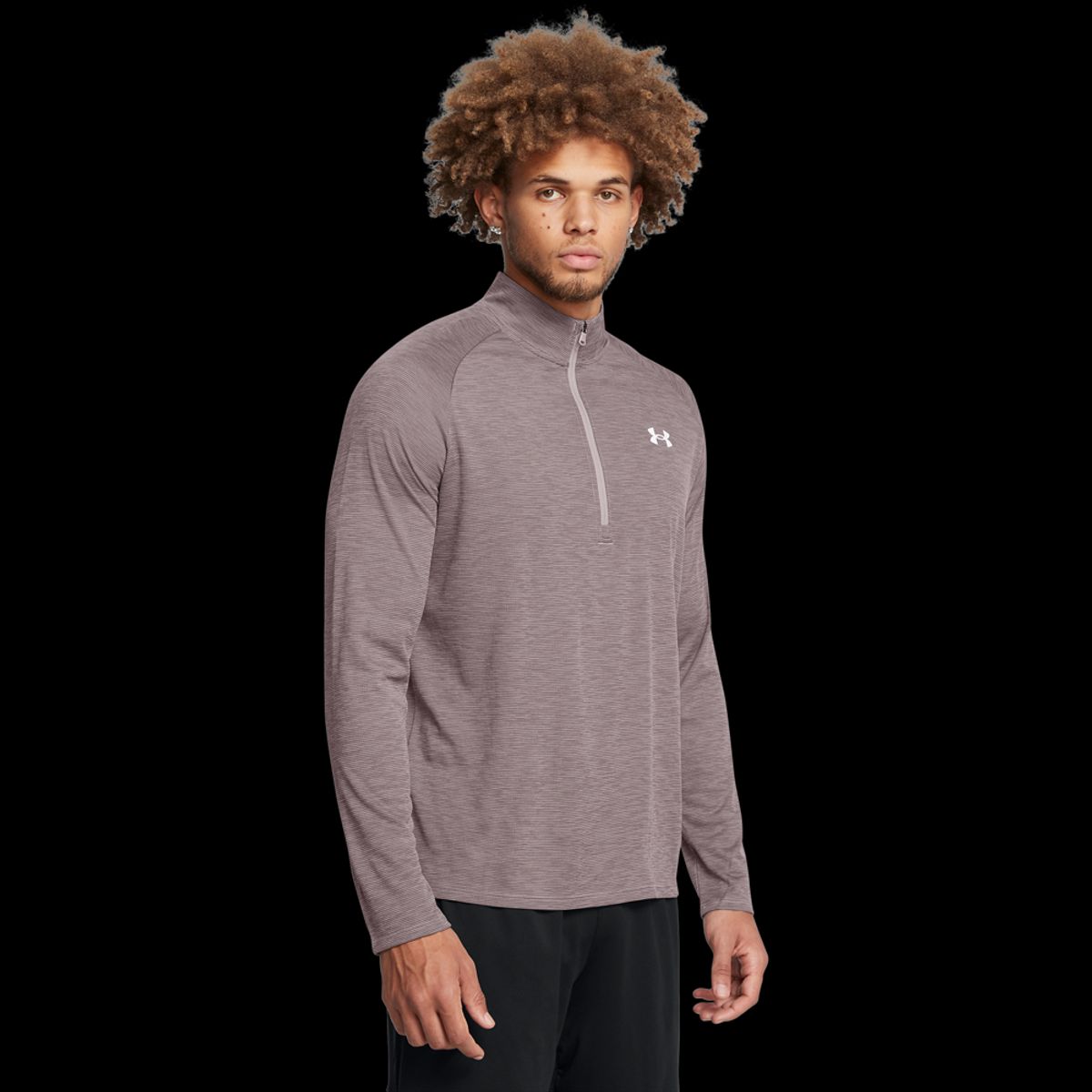 Under Armour Mænds - Tech Textured 1/2 Zip - Tetra Gray M