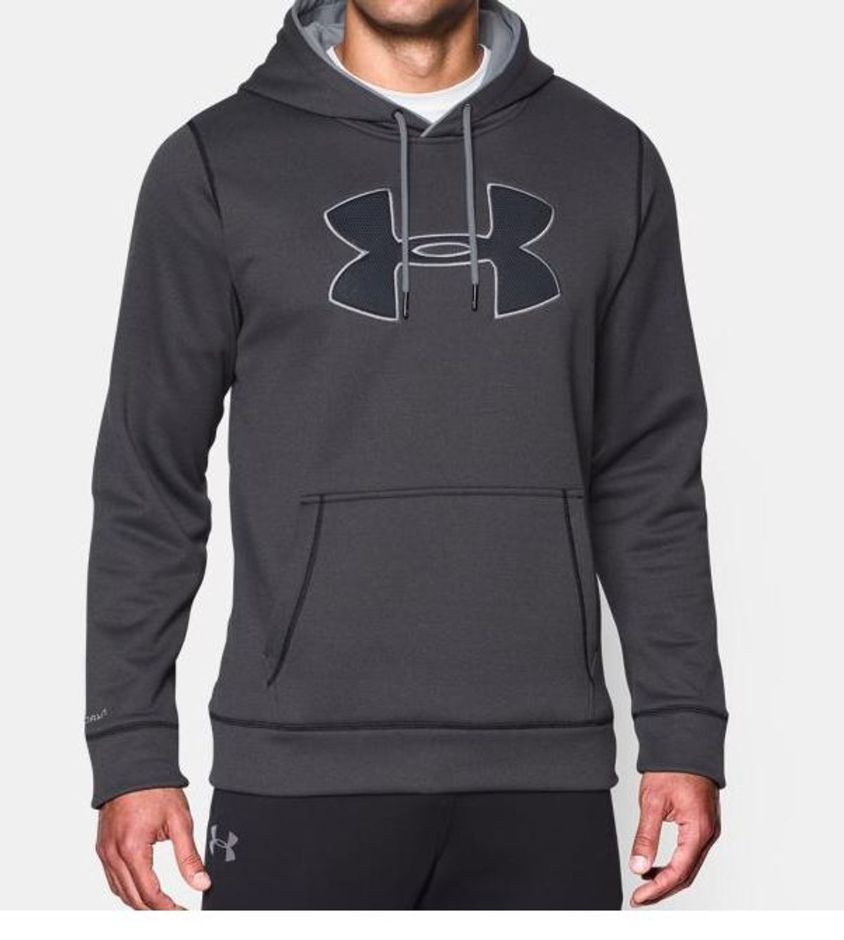 Under Armour UA Storm Armour Fleece Hoodie, Grå - L/XL