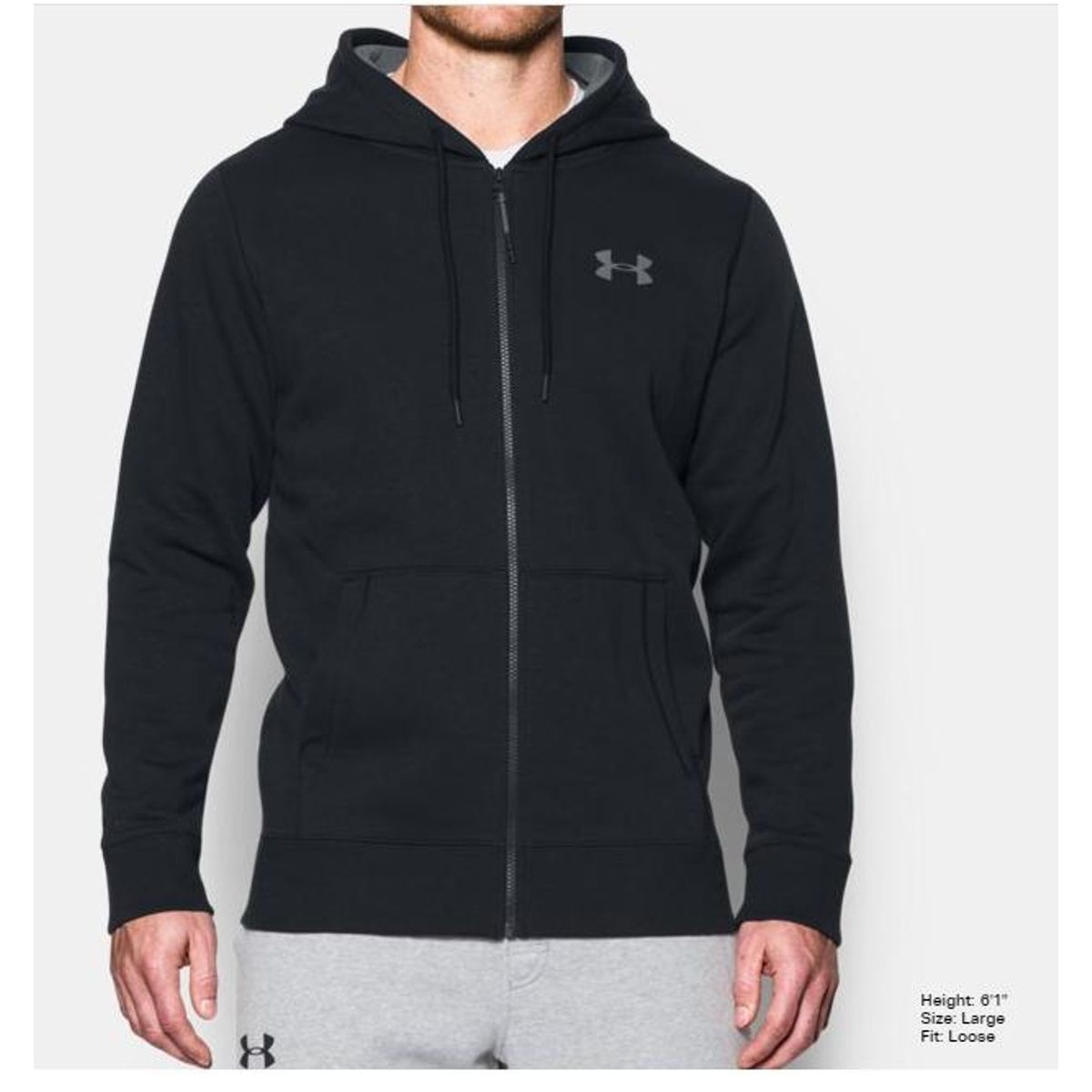 Under Armour UA Storm Rival Fleece Zip Hoodie - M/L