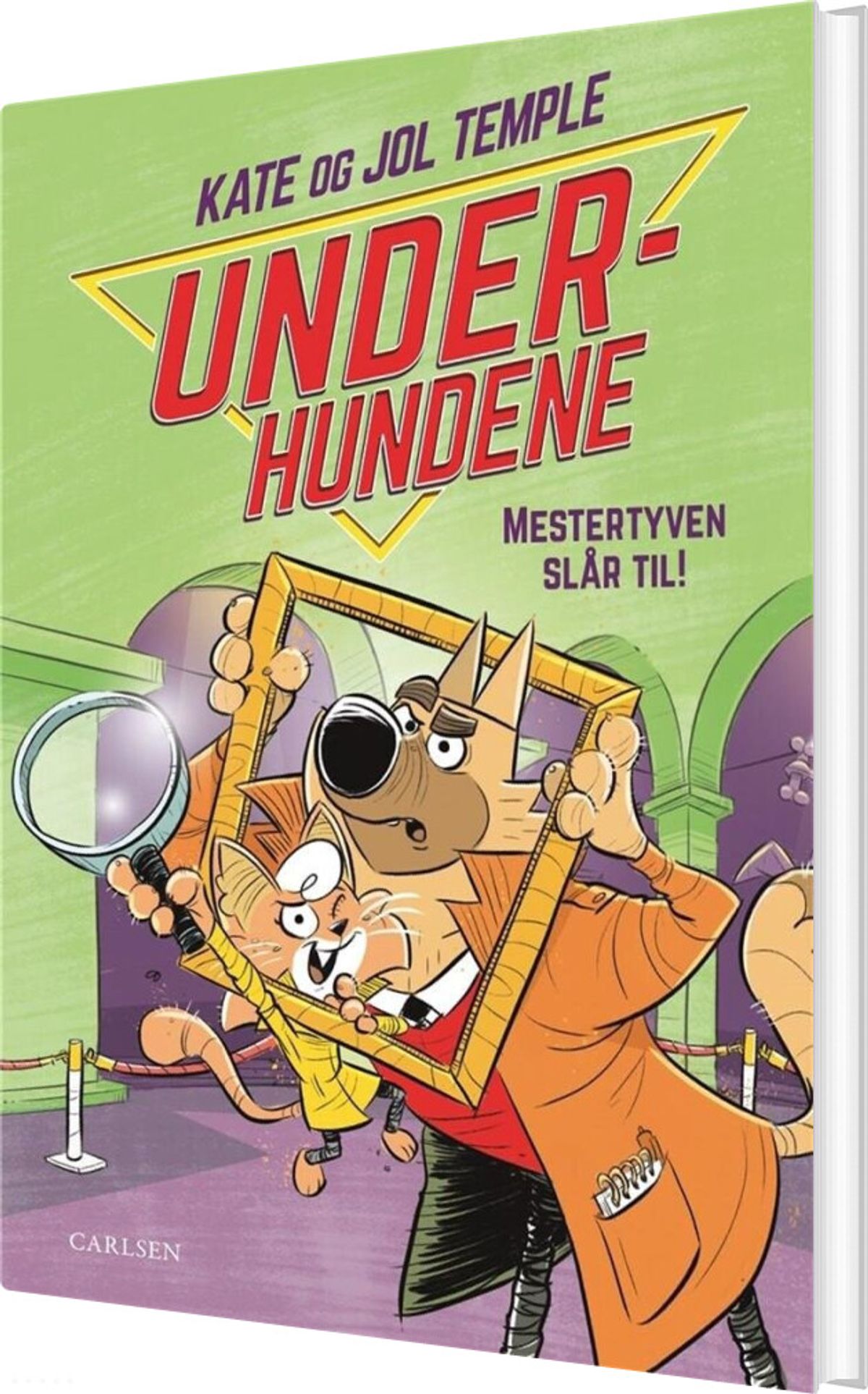 Underhundene 2 - Mestertyven Slår Til! - Kate Temple - Bog