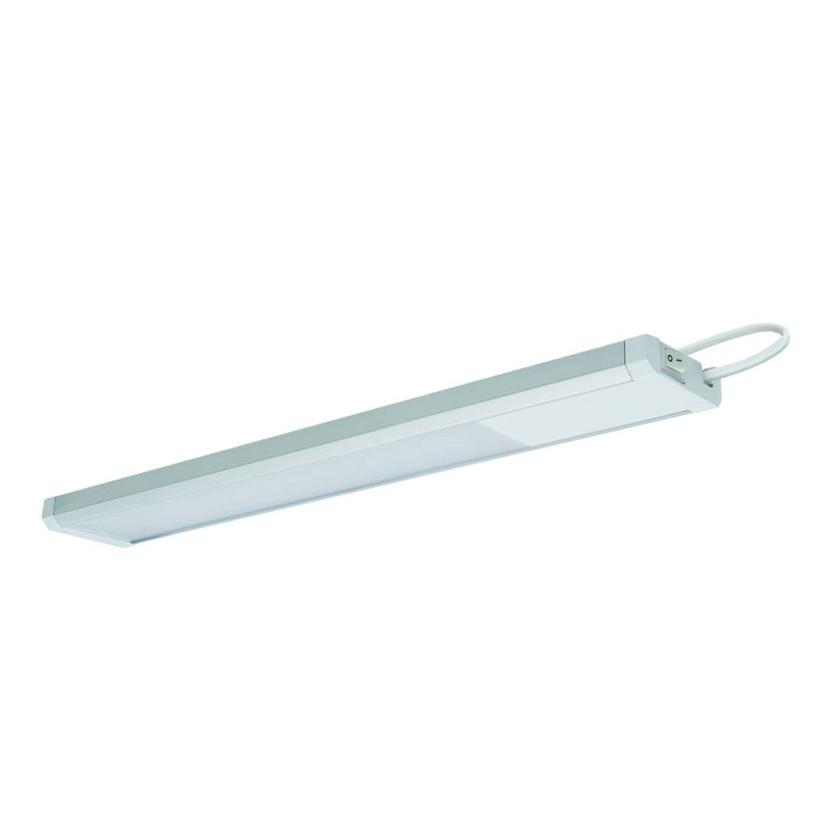 Underskabsarmatur - Fladt LED armatur 10w - 580mm - Alu - 4000K