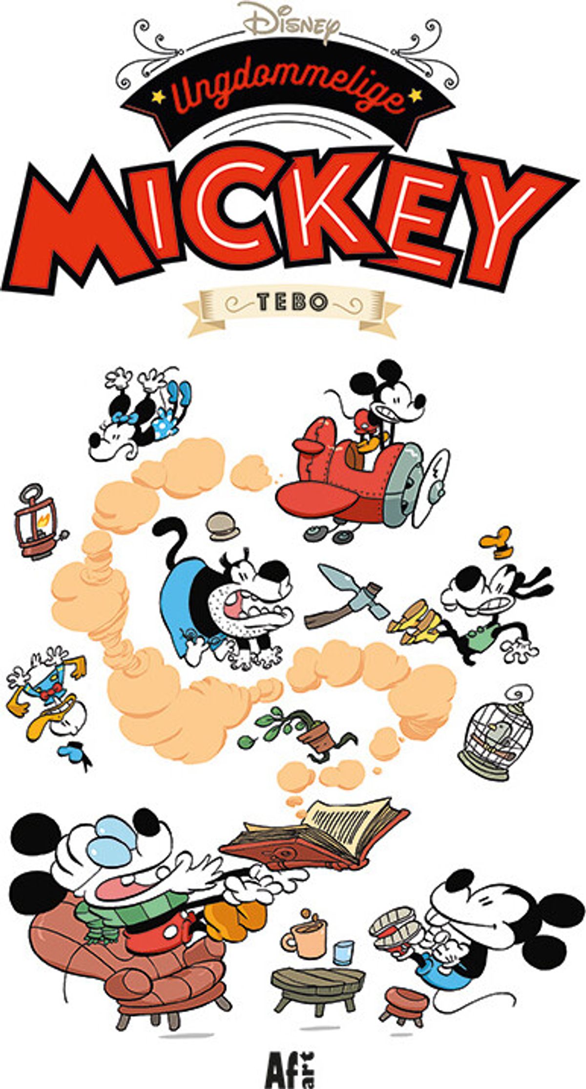 Ungdommelige Mickey - Tebo - Tegneserie