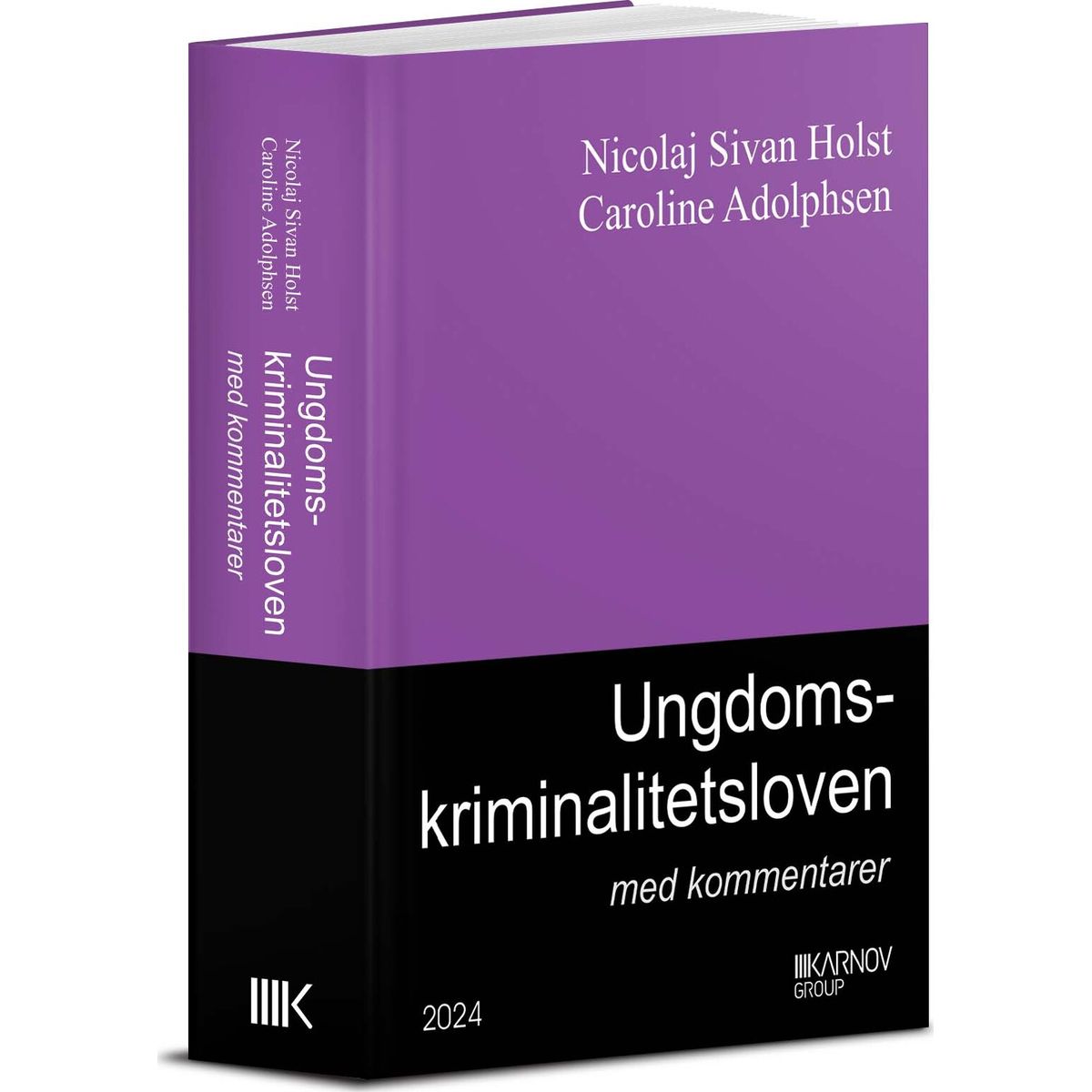 Ungdomskriminalitetsloven Med Kommentarer - Caroline Adolphsen - Bog