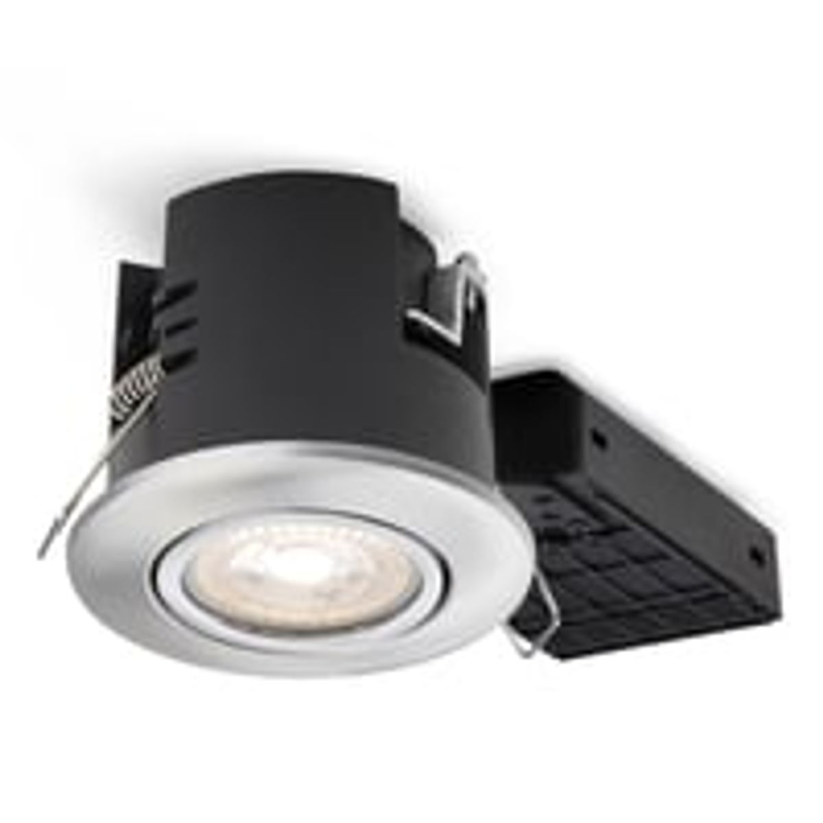 Uni Install G2 indbygningsspot, inkl. LED-pre (Nordtronic Long Life / CRI>90 FlickerFree / 5W / 340lm / 38 / 2700K / dmpbar