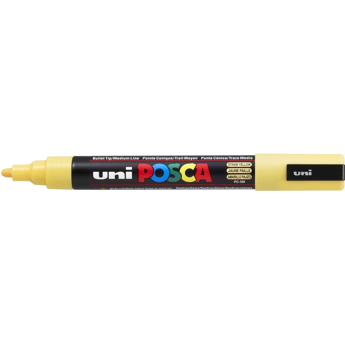 Uni Posca PC-5M marker , skrivebredde: 108205 gul