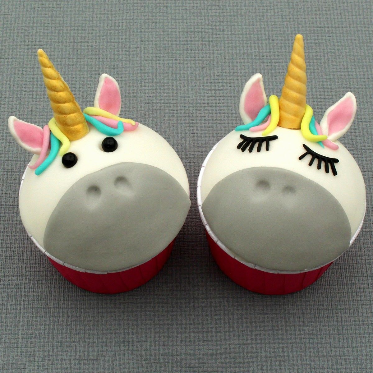 Unicorn Ears, Horn and Lashes silikoneform - Katy Sue