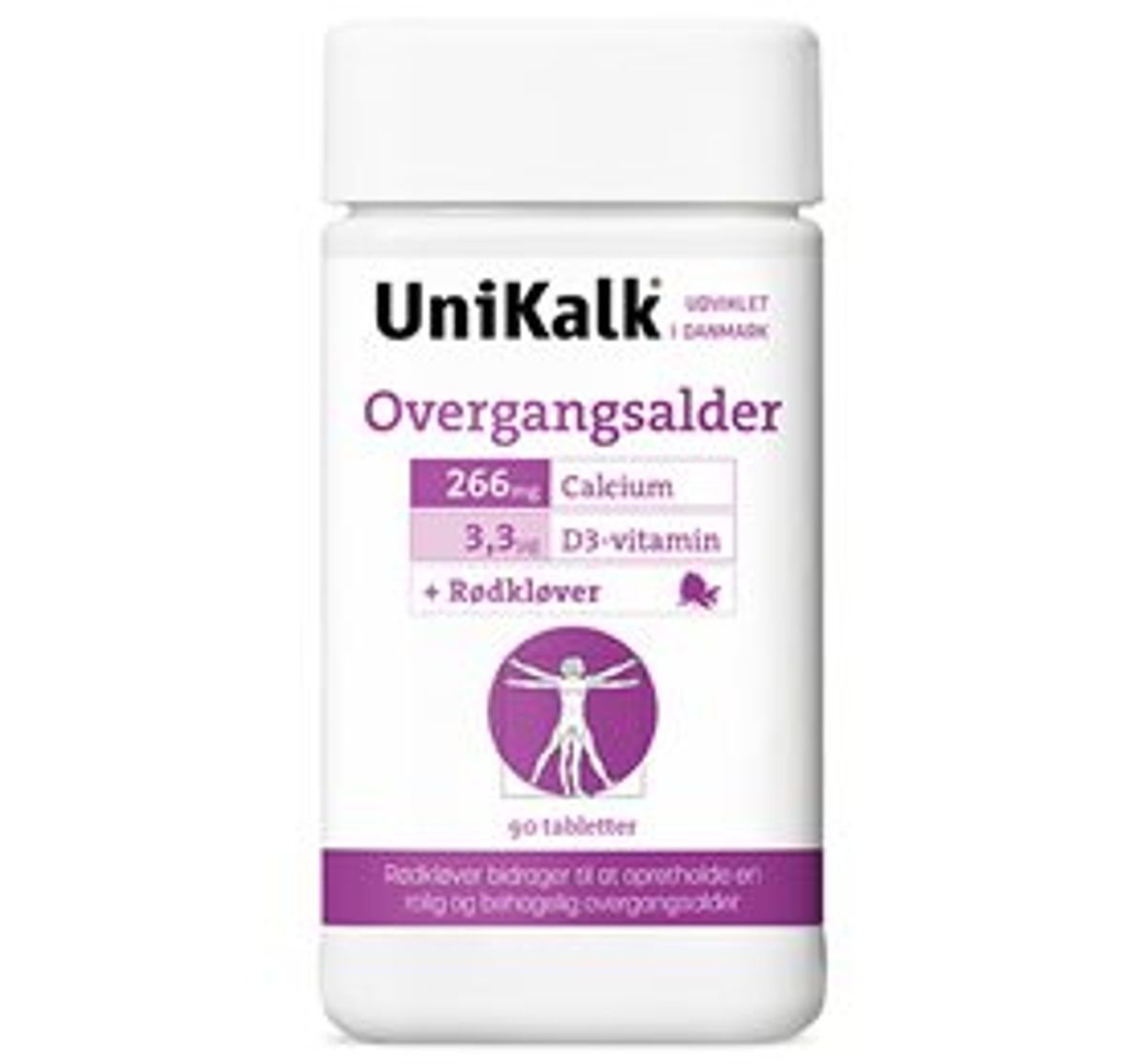 Unikalk Overgangsalder 90 tabletter