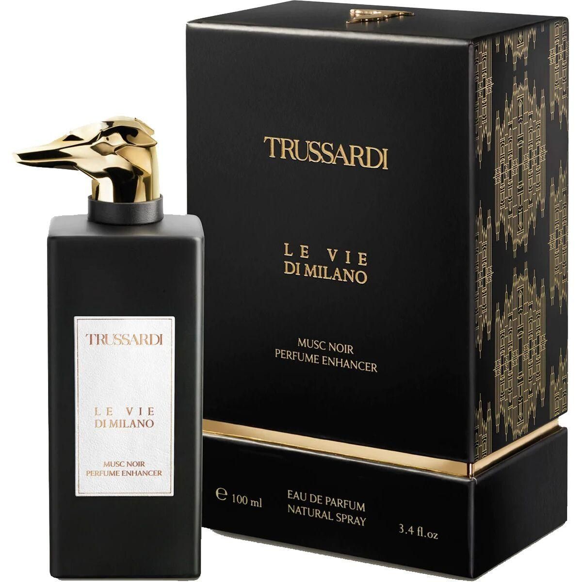 Unisex parfume Trussardi EDP Le Vie Di Milano Musc Noir Perfume Enhancer 100 ml