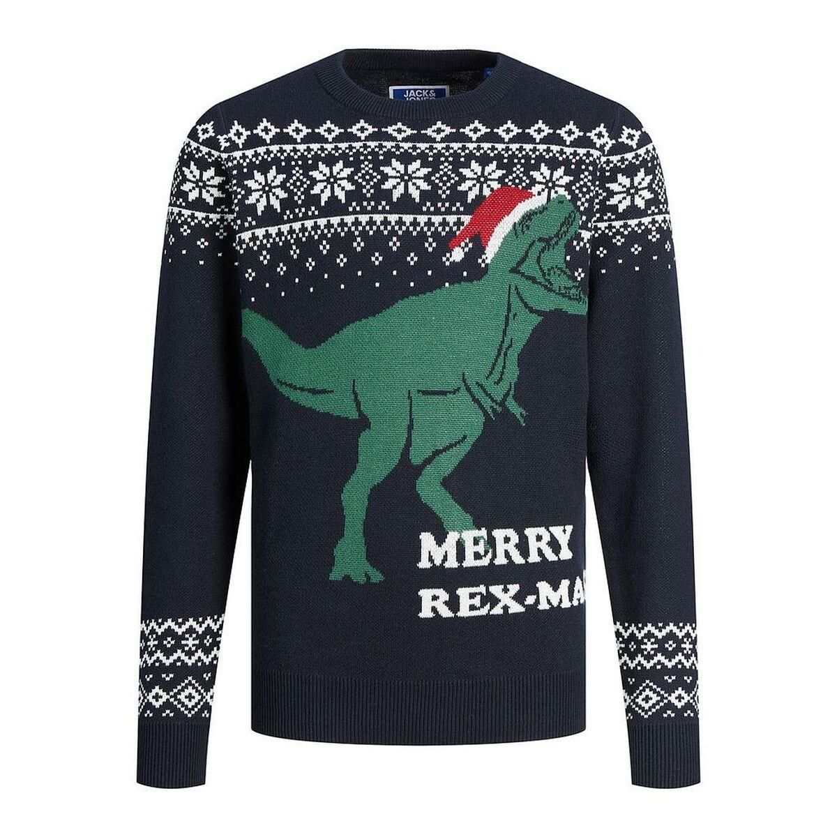 Unisex Trøje Jack & Jones T REX Marineblå 10 år