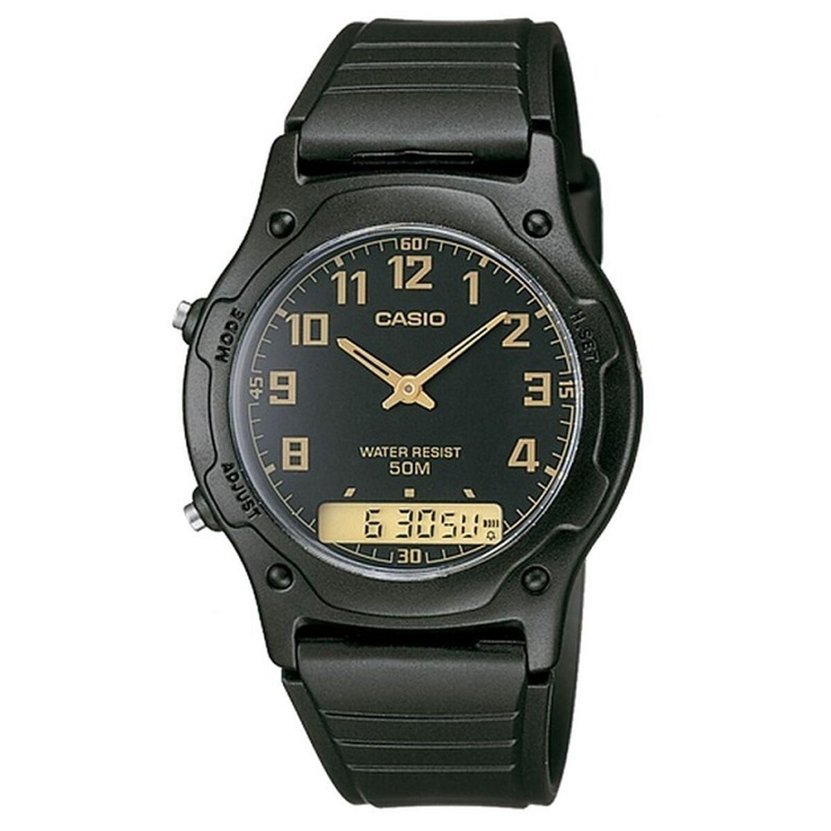 Unisex ur Casio AW-49H-1BVEF Sort (Ø 39 mm)