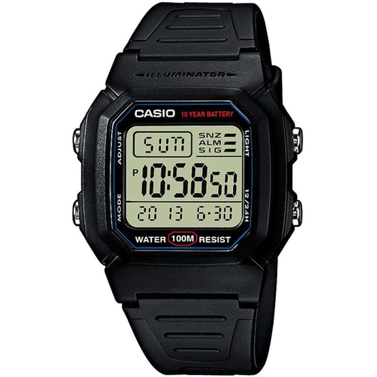 Unisex ur Casio W-800H-1AVES