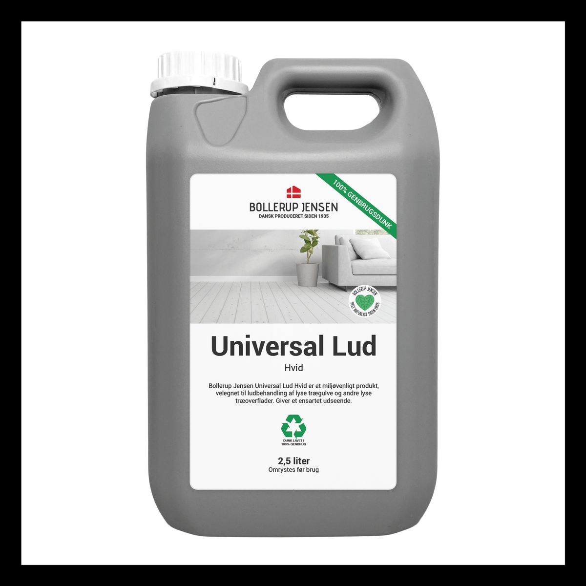 Universal Lud (Hvid) - 2,5 liter