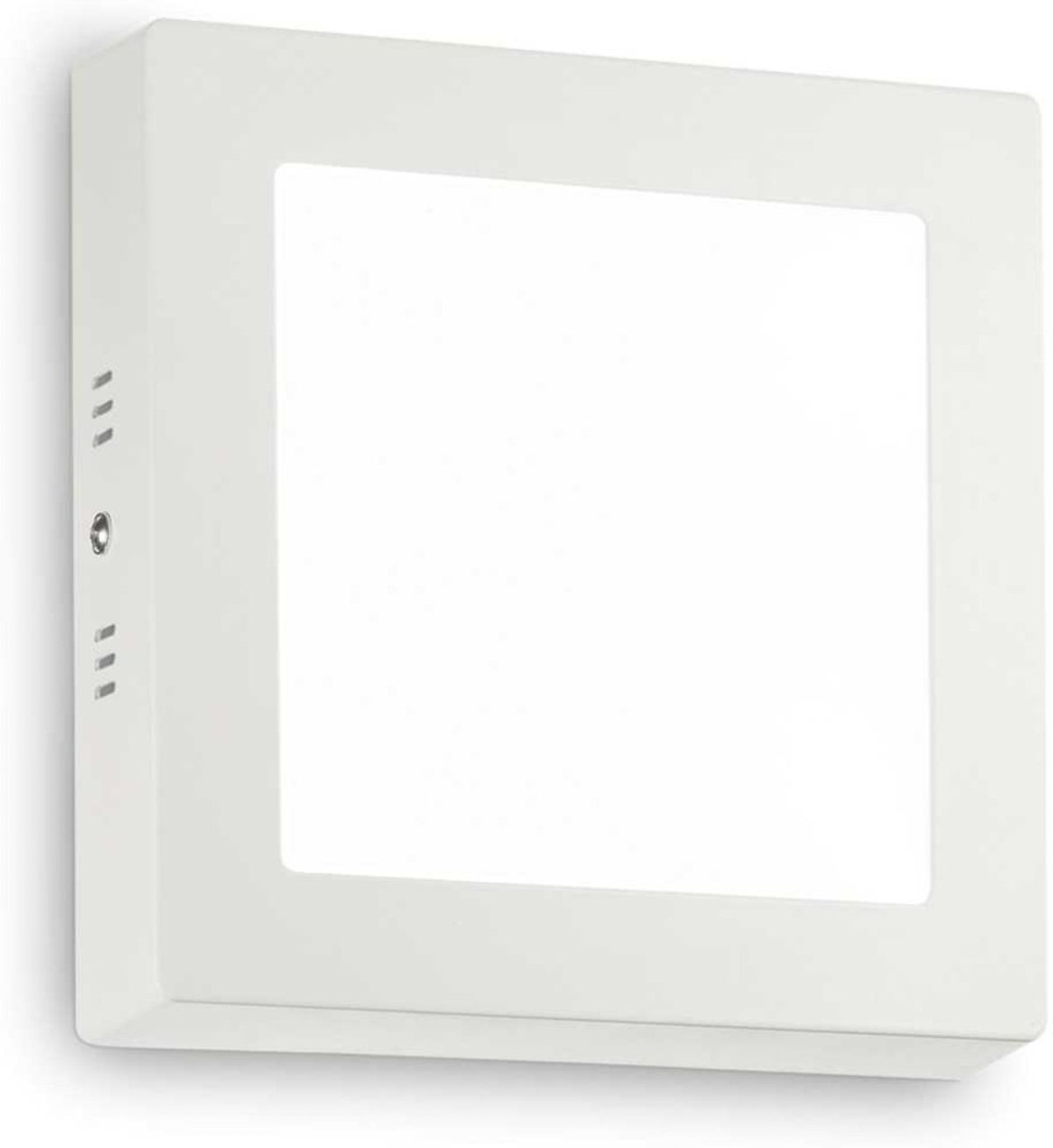 Universal, Væglampe, 13,5W, LED, hvid, aluminium, metal, plast, L170xH170xB40mm