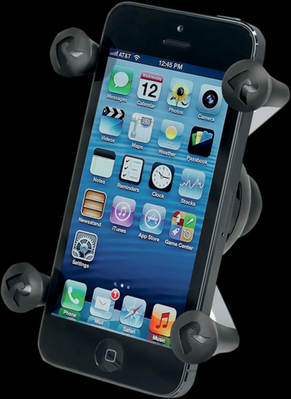 Universal X-Grip® Mobilholder med 1" Kugle