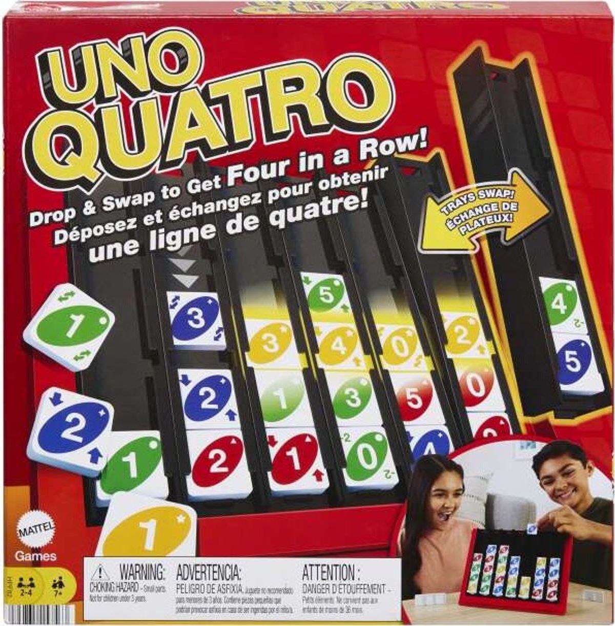 Uno Quatro (mattel Games - Hpf82)