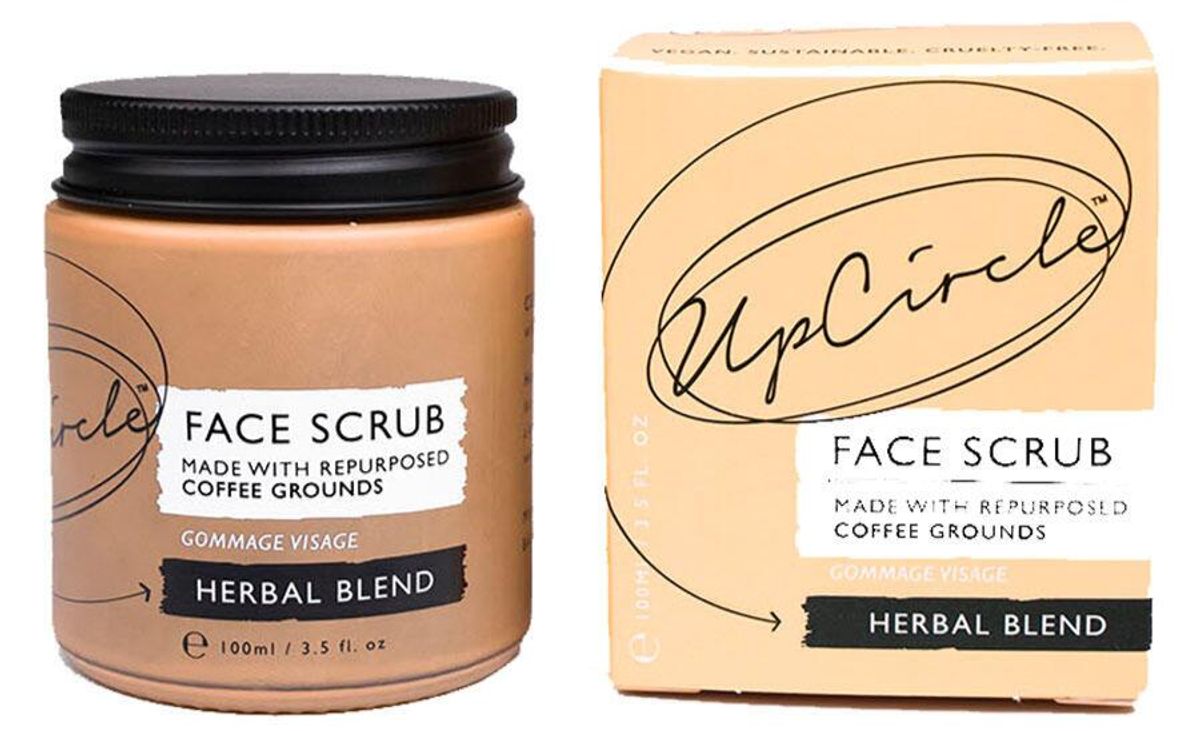 UpCircle Coffee Face Scrub - Herbal Blend, 100ml.