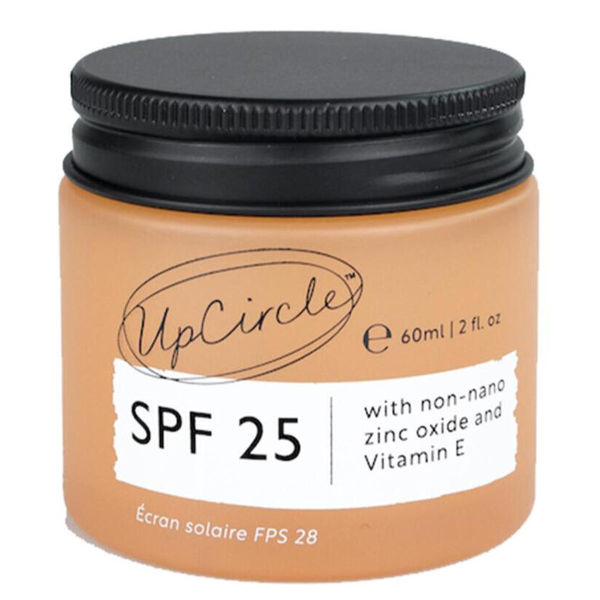 UpCircle SPF 25 Mineral Sunscreen 60ml.