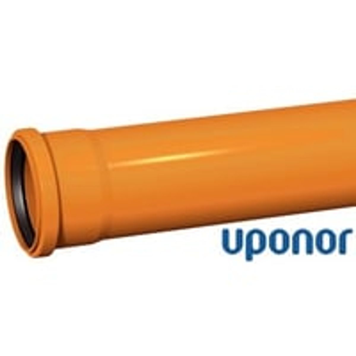 Uponor - Kloakrr glat PVC 110 mm - lngde 3000 mm