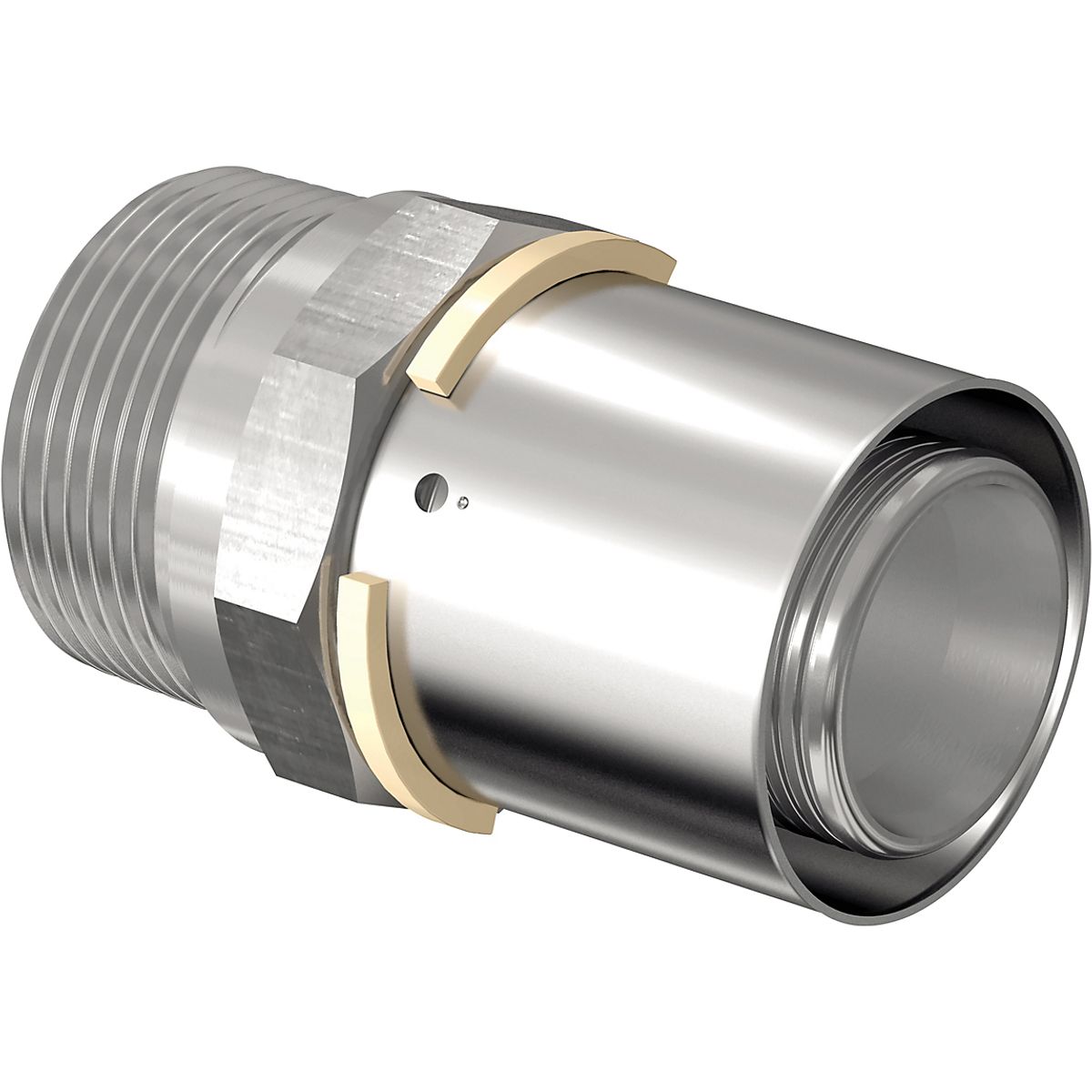 Uponor MLC preskobling med nippel 63 mm x 2''