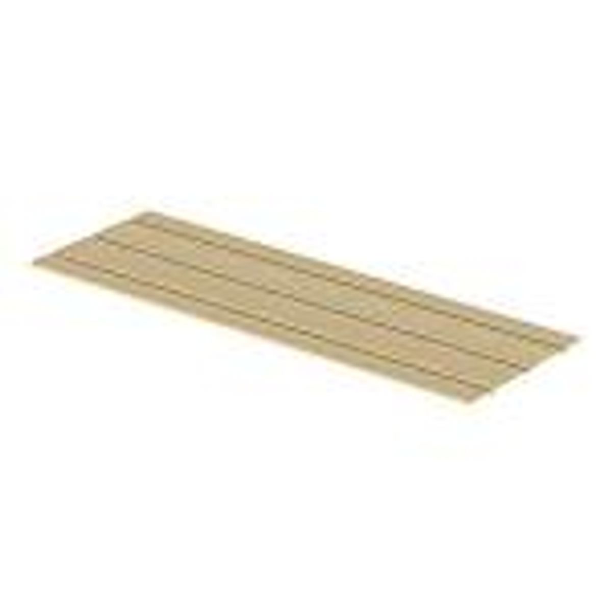 Uponor Tignum 17 NY gulvvarmeplade med spor 1800x600x22mm