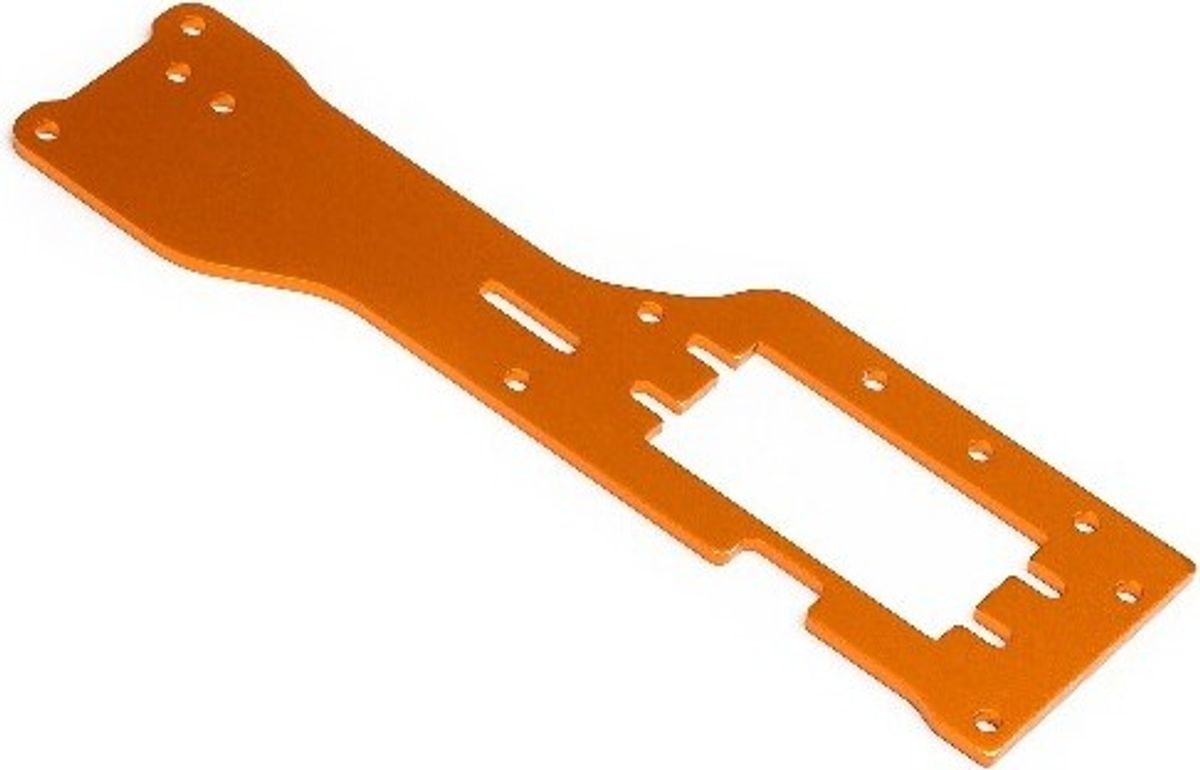 Upper Chassis 6061 Trophy Series (orange) - Hp101758 - Hpi Racing