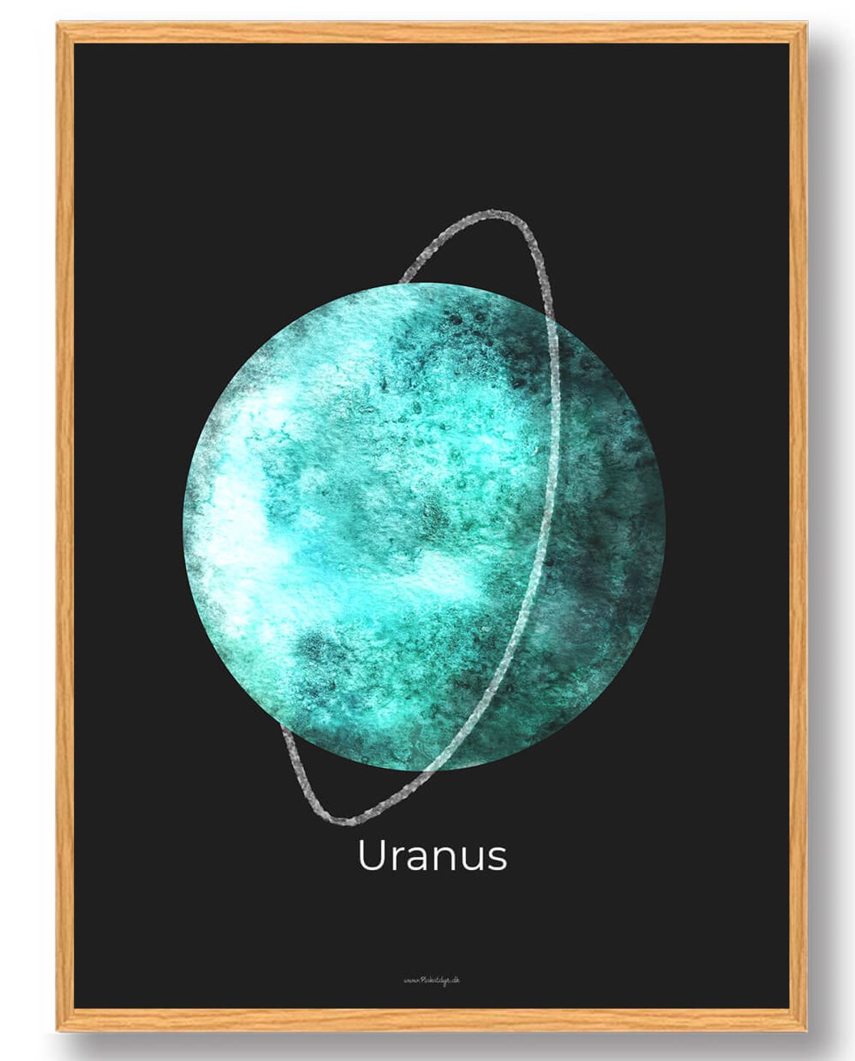 Uranus - rumplakat (Størrelse: L - 50x70cm (B2))