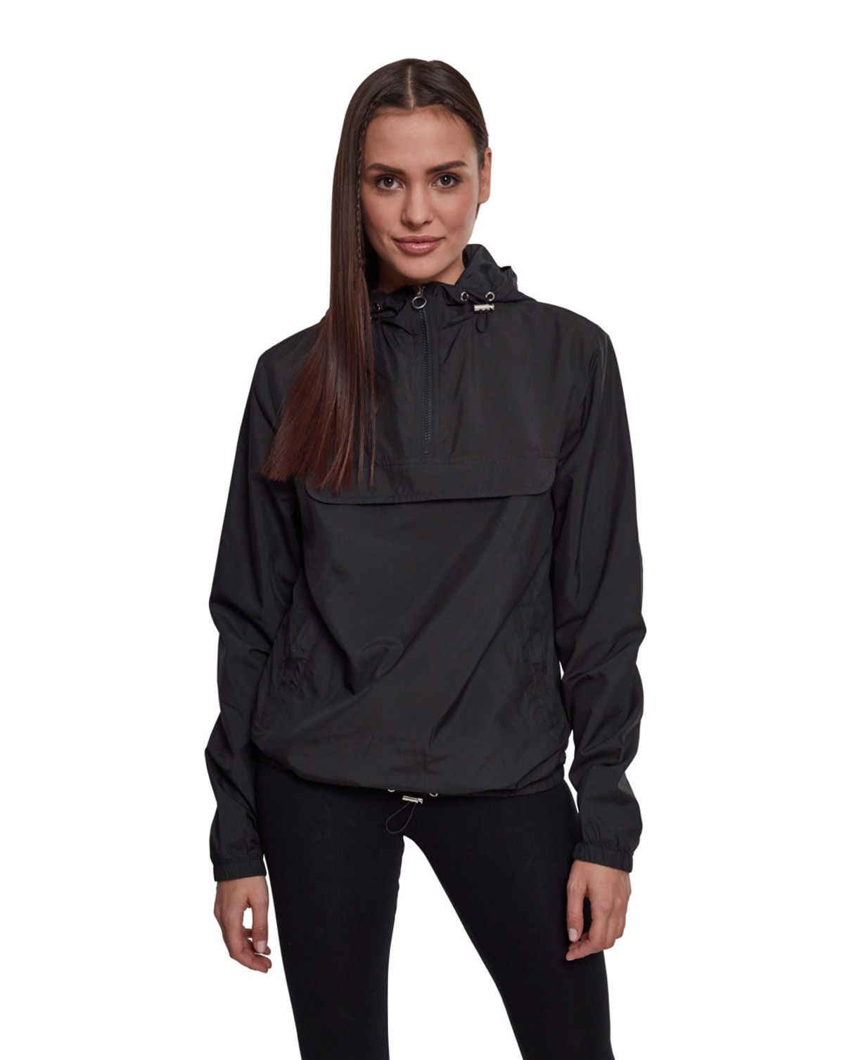 Urban Classics Anorak Dame Sort L