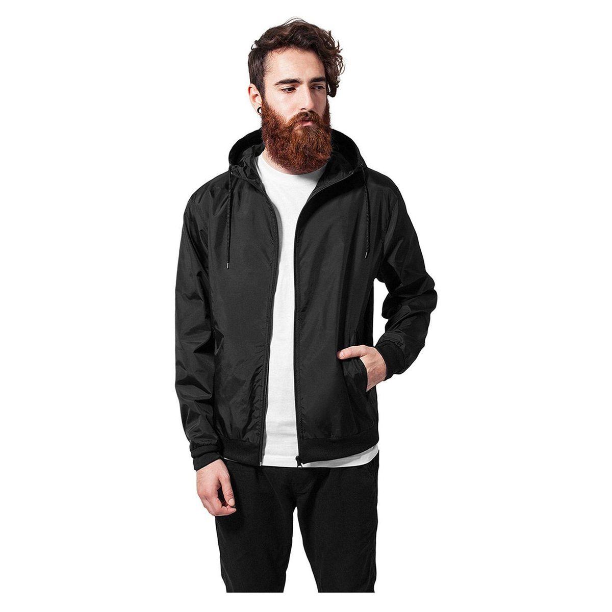 Urban Classics Anorak Sort