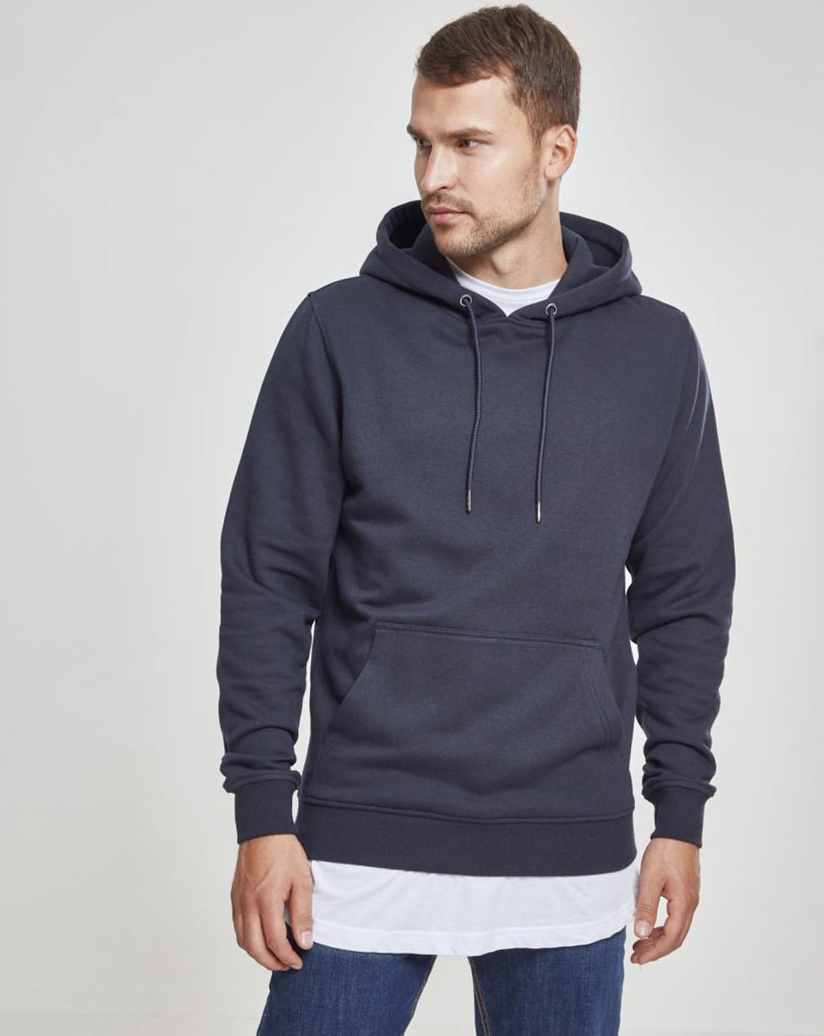 Urban Classics Basis Hoodie Navy