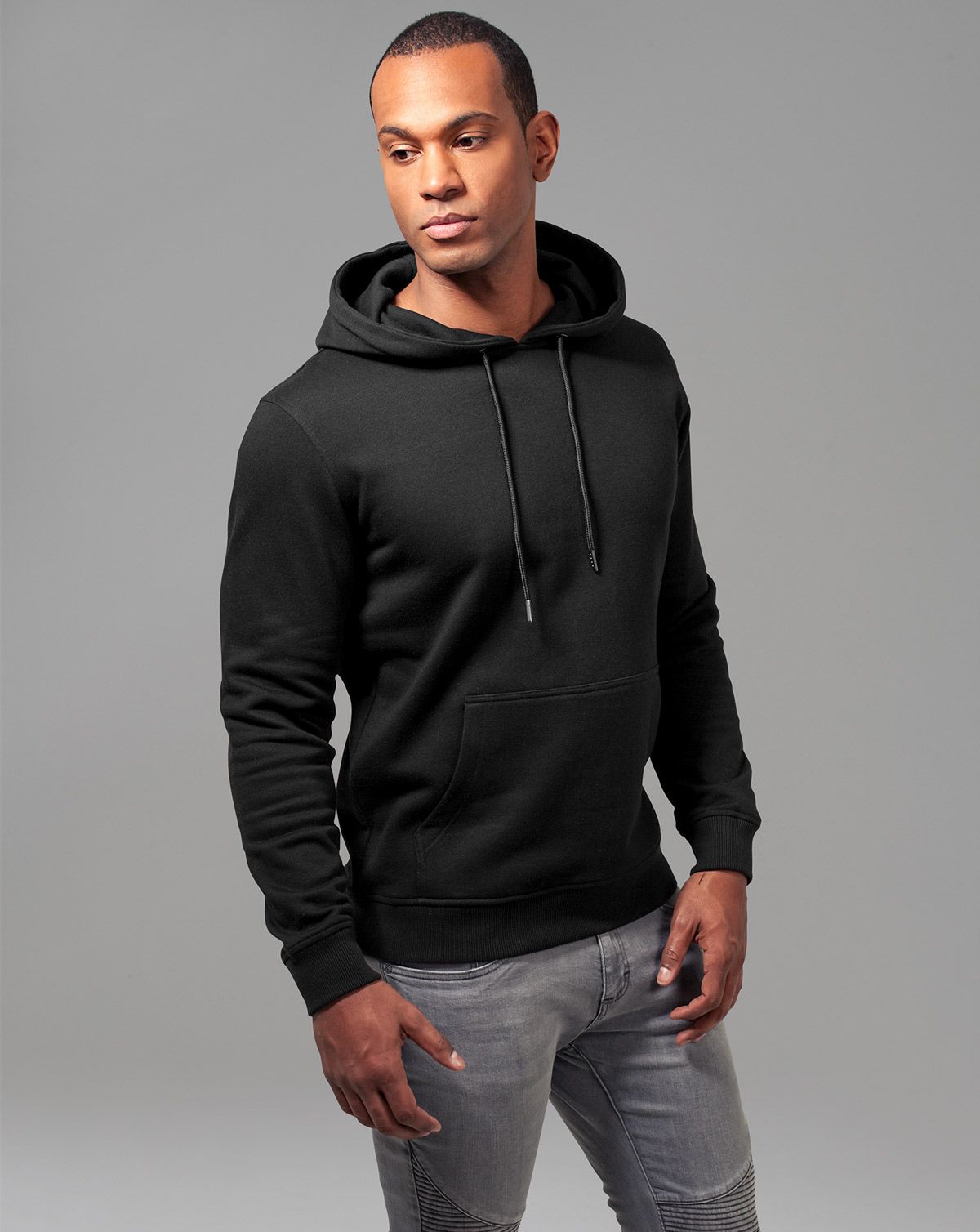 Urban Classics Basis Hoodie Sort