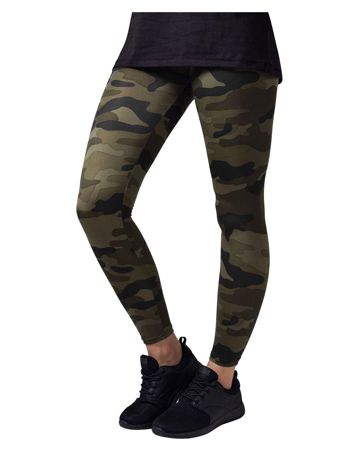 Urban Classics Camo Leggings Woodland