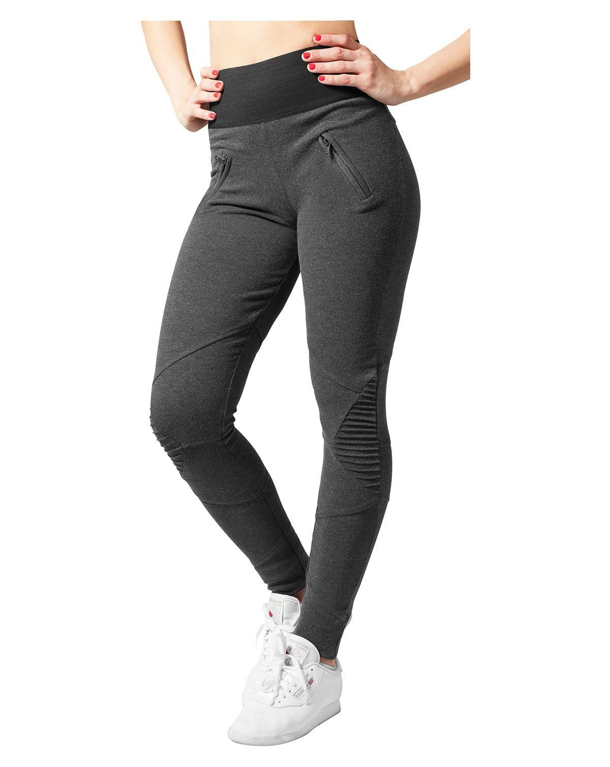 Urban Classics Leggings High Waist Koksgrå/Sort