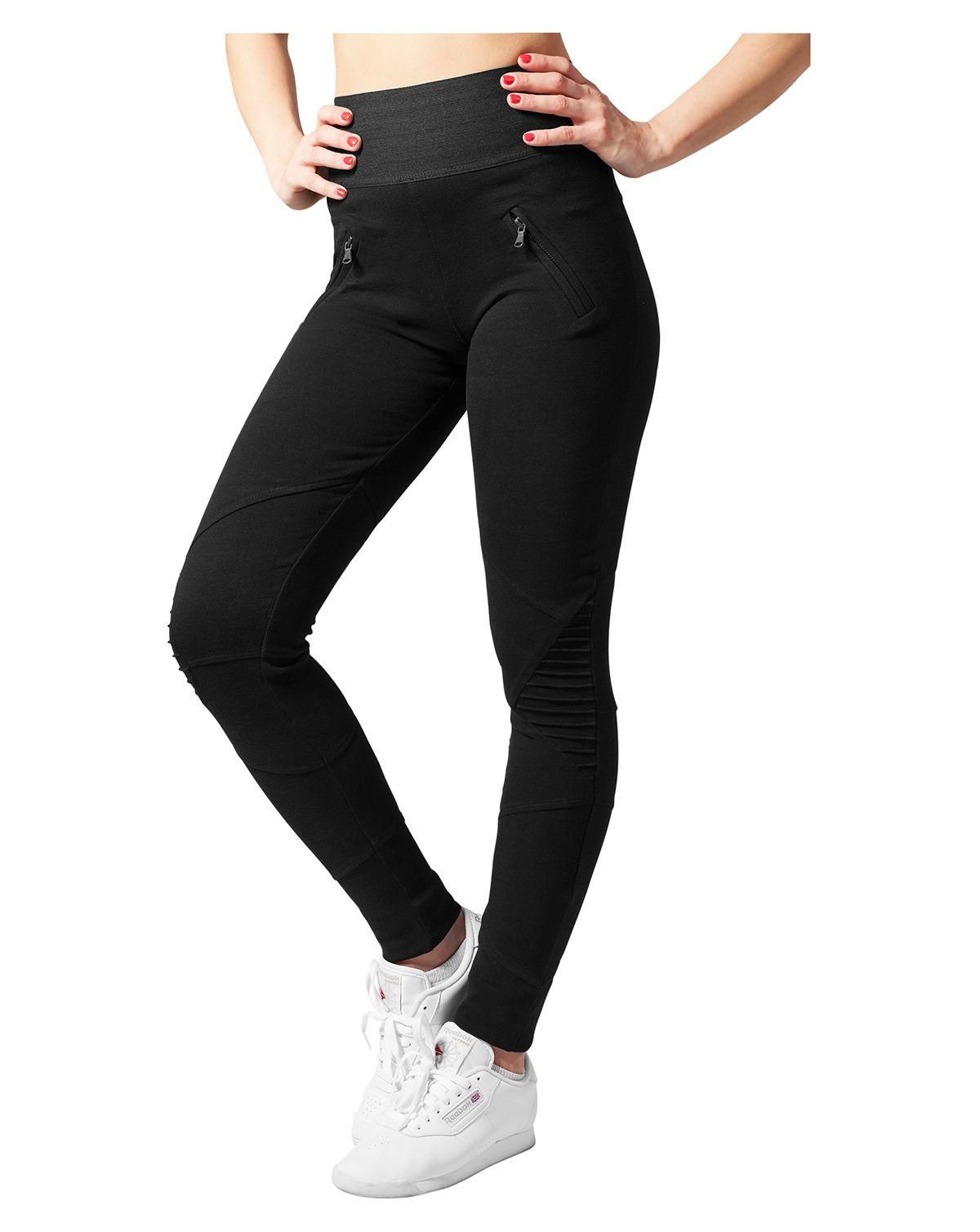 Urban Classics Leggings High Waist Sort/Sort