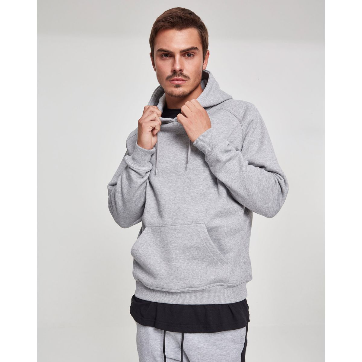 Urban Classics Simpel Hoodie Grå