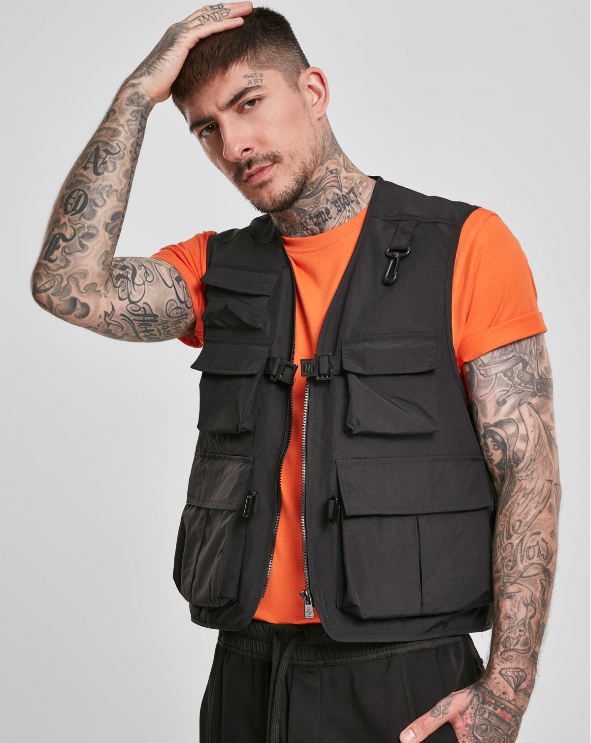 Urban Classics Taktisk Vest Sort