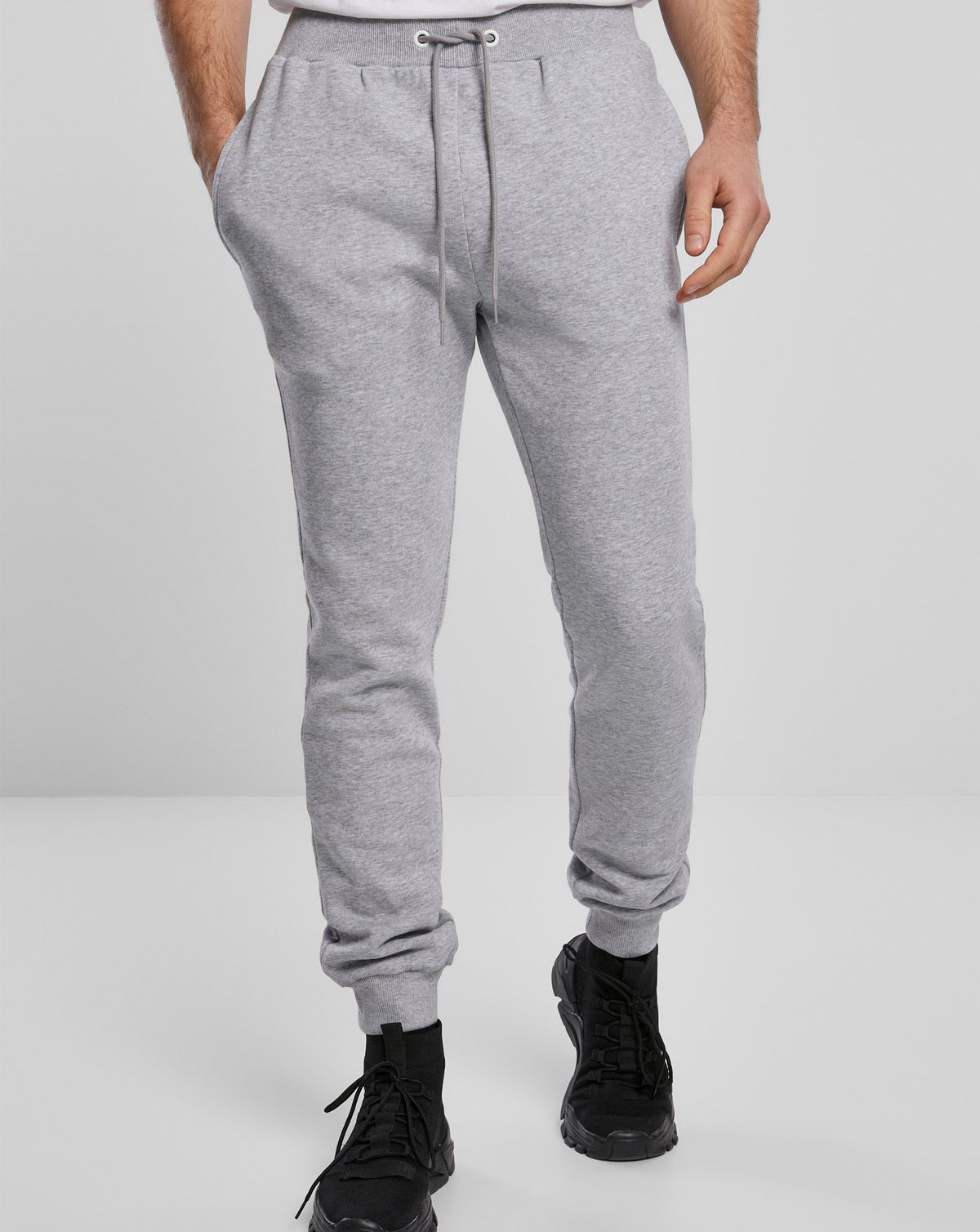 Urban Classics Økologiske Basis Sweatpants Grå