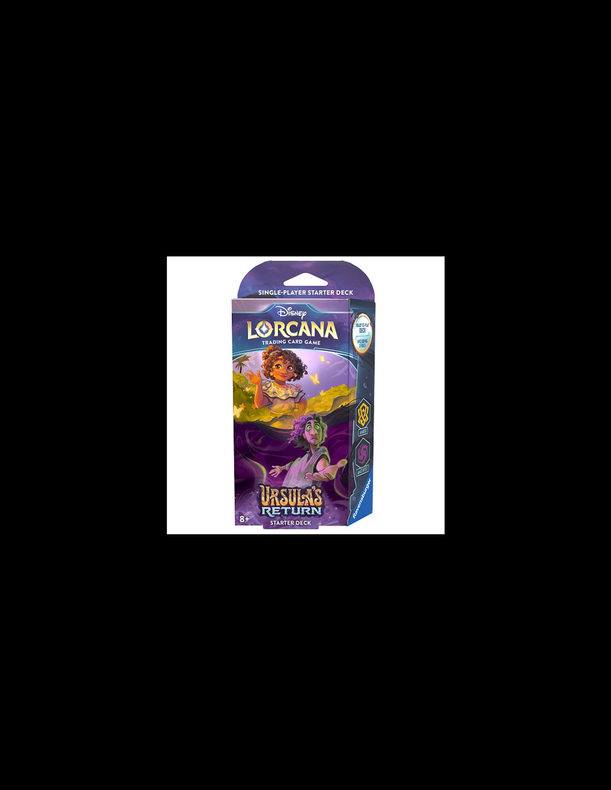 Ursulas Return Starter Deck - Amber & Amethyst - Disney Lorcana TCG