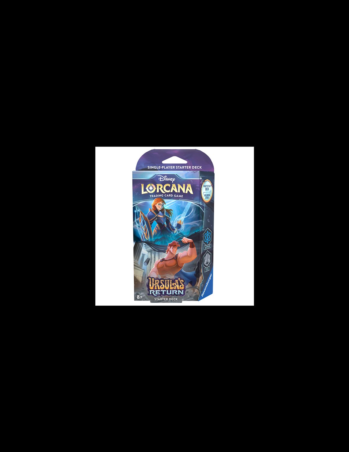 Ursulas Return Starter Deck - Sapphire & Steel - Disney Lorcana TCG