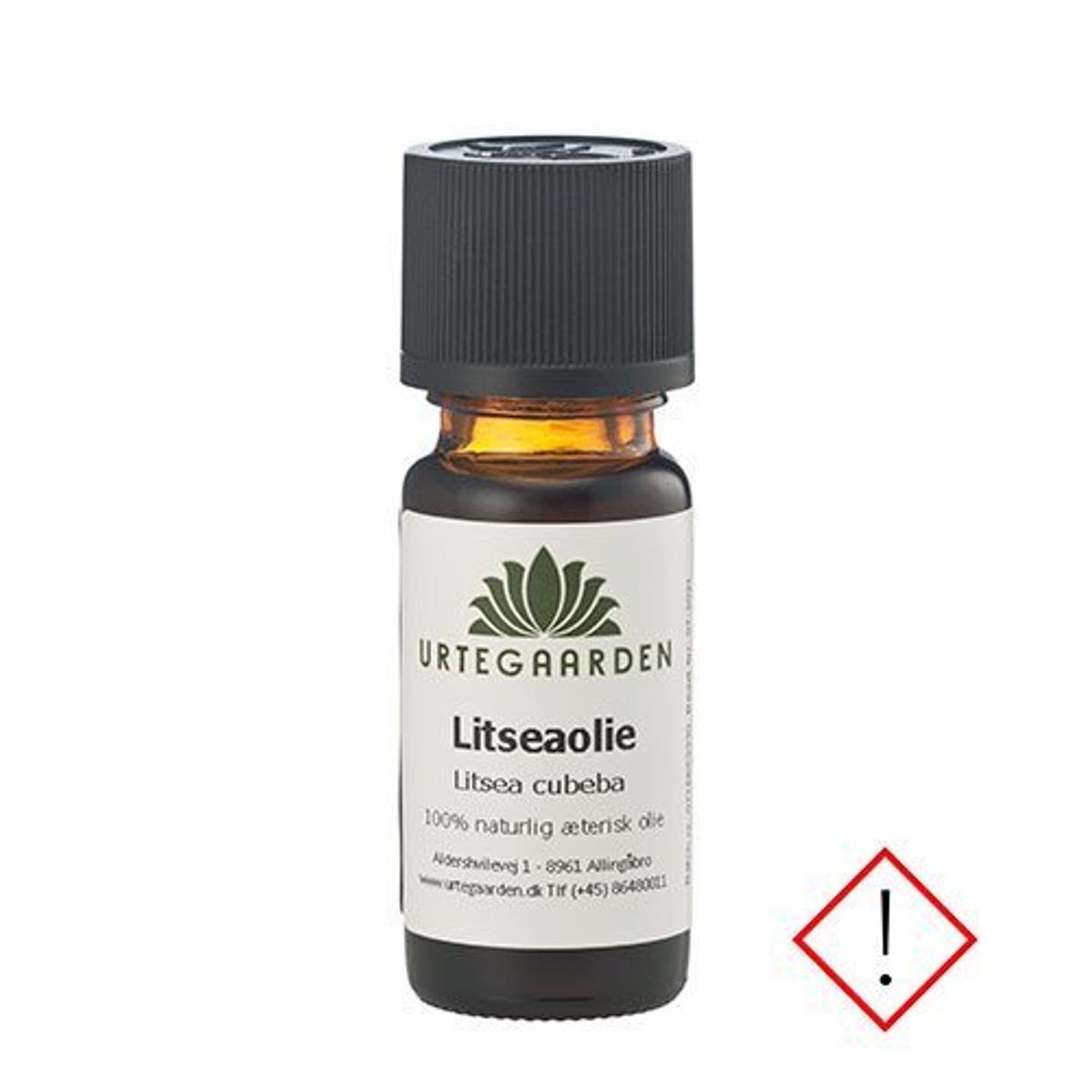 Urtegaarden Litseaolie, 10ml.