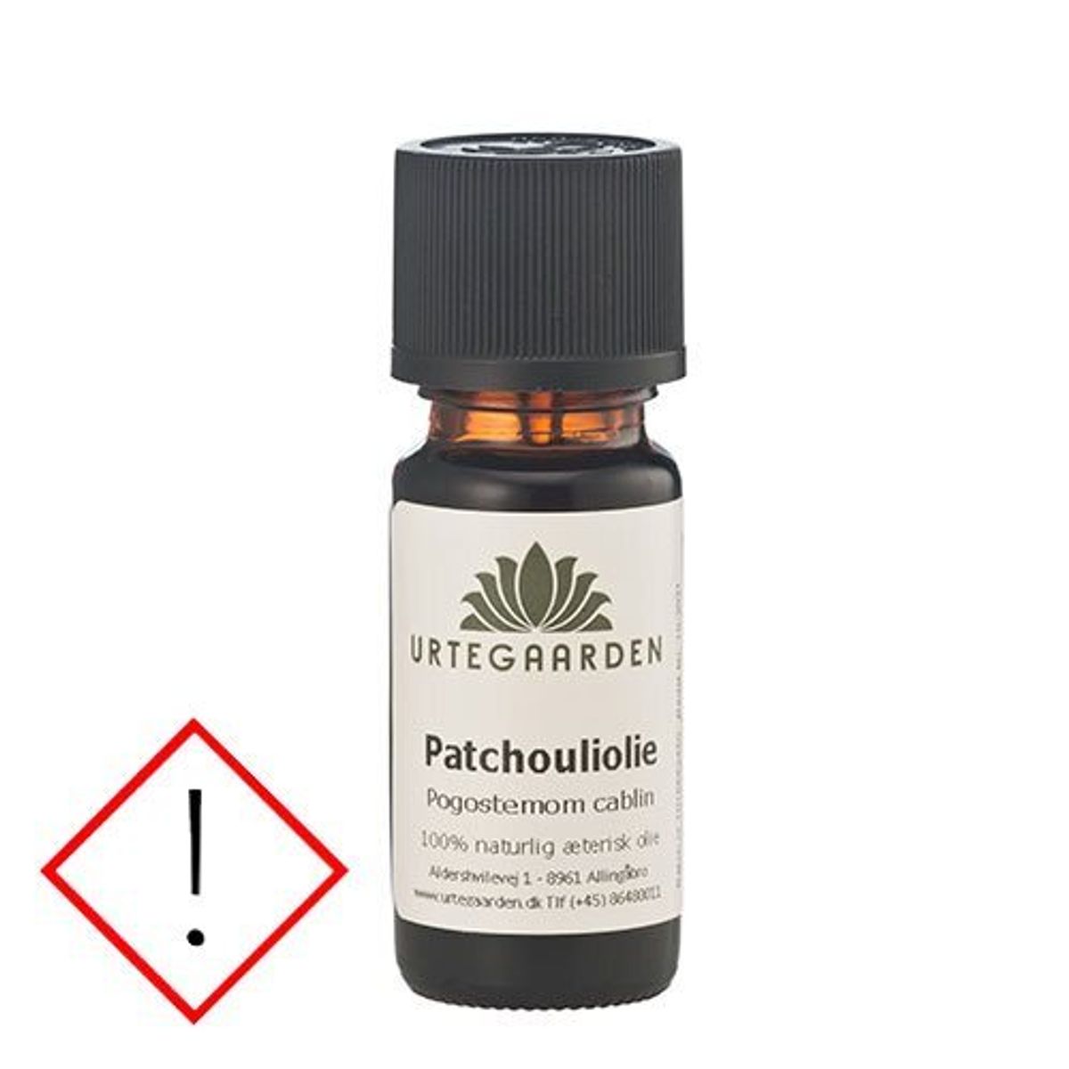 Urtegaarden Patchouliolie, 10ml.