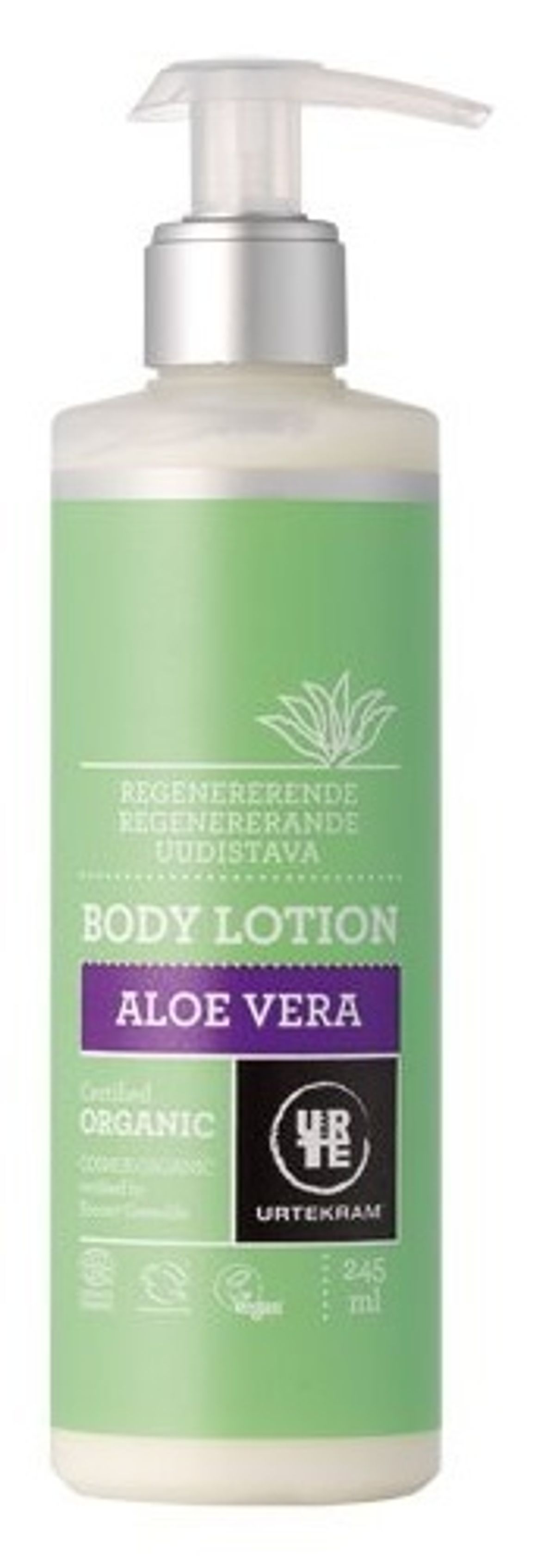 Urtekram aloe Vera bodylotion, 250ml.